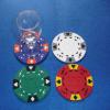 Pokerchip Coaster Set zseton formj pohraltt kszlet 4 db os