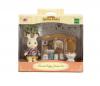 Sylvanian Families Csoki Nyuszi bty teljes frdszoba btorral kaphat lbtrl wc lke wc papr guriga kztrl trlkz s egy kis frdszobai virg