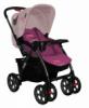 Bertoni City jszltt babakocsi Violet pink flowers