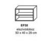 EF50N 2 polcos fels elem elszvhoz