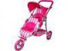 3 kerek jtk iker babakocsi pink 83 5x41x78 cm es