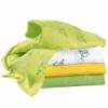 Mints elefntos zld srga textil pelenka j