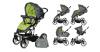 Bertoni Astra 3 in 1 Babakocsi Gray Green Mini Star 2011