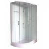 Aszimmetrikus komplett hidromasszzs zuhanykabin 80x120x215 cm jobbos SK121