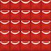 Pamesa PRISMA DEC ROJO 25x25 mozaik mints csempe