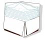 40X40-es Textillap (400 lap) Fehr gprongy ? 100% pamut