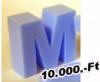 Dimenzi Dekorci Plasztikus bet szm habanyagbl 3D BETK SZMOK 100 cm magas max 58 szlles Plasztikus betk habanyagbl
