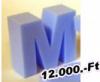 Dimenzi Dekorci Plasztikus bet szm habanyagbl 3D BETK SZMOK 110 cm magas max 58 szlles Plasztikus betk habanyagbl