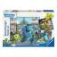 RAVENSBURGER SZRNY EGYETEM PUZZLE 3X49 DARABOS