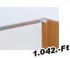 FOREST Tpus ALU KT PROFIL Mret 4600x18x18mm btorajt alumnium keretes
