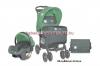 Lorelli foxy travel system babakocsi gray green b zone