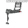 RMER BRITAX BABY SAFE Isofix Bzis talp isofix rgztssel Col Black