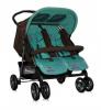 Bertoni Twin jszltt iker babakocsi Blue brown lines