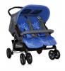 Bertoni Twin jszltt iker babakocsi Grey blue techno
