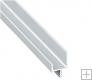 ALU foganyt profil U 3500x18x12 31