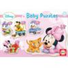 Aranyos puzzle az Educa tl melynek segtsgvel a baba kirakhat 5 Disney kpet gy ismerkedve meg a kirakk vilgval Disney baby puzzle 5 kppel az Educa tl 24 hnapos kortl