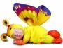 Anne Geddes srga narancssrga pillang 23 cm es baba jtszsznyeg szivacs