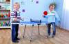 Szobai kis ping pong asztal