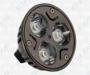 Icon BRONS MR16 LED izz 3X1 W meleg fehr Mret tmr 50 51mm Foglalat MR16 Sznhmrskl
