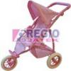 3 kerek jtk jogger babakocsi rzsaszn macis