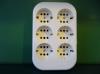 Legrand Dafx1-162 6-os csatlakoz aljzat