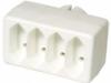 Somogyi Home Hlzati eloszt 4 x euro aljzat NV 24 WH