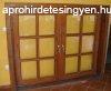 Bontott ktszrny kzpen felnyl fa ablak hszigetel