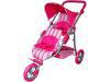 3 kerek jtk iker babakocsi pink 83 5x41x78 cm es