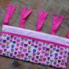BAGLYOS zsebes tart falvd Baba mama gyerek Gyerekszoba Falvd takar Troleszkz gyerekszobba Varrs Ezt az des zsebes tartt rzsaszn pink pttys s bagoly mints anyagbl varrtam Vatelinnel