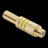 RCA aljzat aranyozott max 6 mm es kbelhez