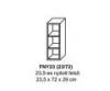 Kitti FNY23 5 23 5 s nyitott fels elem Konyhabtorok 1561