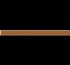 BROWN veg dekor csk listwa szklana BROWN 3x40 csempe