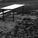 Pad s asztal Bench and table