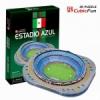 3D puzzle kzepes Azul Stadium,Mexiko, 48*31*12,5 cm, 92 db-os