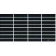 Unicer Mosaico Fashion Negro 20x40 fali csempe