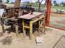Abritter gyalugp Betonrz asztal
