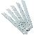 4 darabos tartalk szike penge 9 mm TOOLCRAFT 824550 5