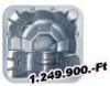 Wellis Samoa Spa System masszzs medence jakuzzi