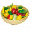 Fa gymlcsk kosrban 24 db Fa gymlcsk kosrban 24 db A kosr tmrje 21 cm Babahz bababtor szerepjtk