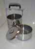 3 rszes telhord teltrol Tulajdonsgok Anyaga rozsdamentes acl Edny mrete 700 ml 13 cm tmr 5 cm magas