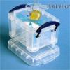 Manyag troldoboz tltsz apr irodai kellkek szmra 0 14 liter REALLY USEFUL Tulajdonsgok tetvel s fogantykkal elltott vztiszta manyag doboz kis mre
