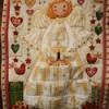 Angyalks adventi naptr Dekorci Karcsonyi adventi aprsgok Adventi naptr Karcsonyi dekorci Varrs Patchwork foltvarrs Karcsonyra vrva a gyerekek nagyon kedvelik a finom falatokat rejt adv