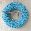 Shabby Chic ajtdsz kristlyokkal 20cm kk vintage eskv nvnap szletsnap koszor Dekorci Eskv Otthon lakberendezs Paprmvszet jrahasznostott alapanyagbl kszlt termkek Amikor az ksze