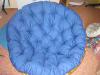 Papasan kralak rattan fotelbe prna elad
