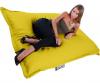 Relax prna citrom kltri Babzskfotel
