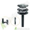 Lmpa solar napelemes manyag MX612F 2db ns LED