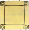 Mennyezeti lmpa 30x30cm antik barna Art Deco 3612 Rbalux