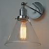 60W Art Deco falikar Glass Cone Shade le