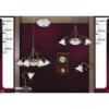 Svtidlo Rabalux 8556 Orchidea csillr 6 g bronz