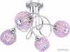 Globo GL 56103 4D VIOLA Mennyezeti krm akril gyngy 4xG9 33W